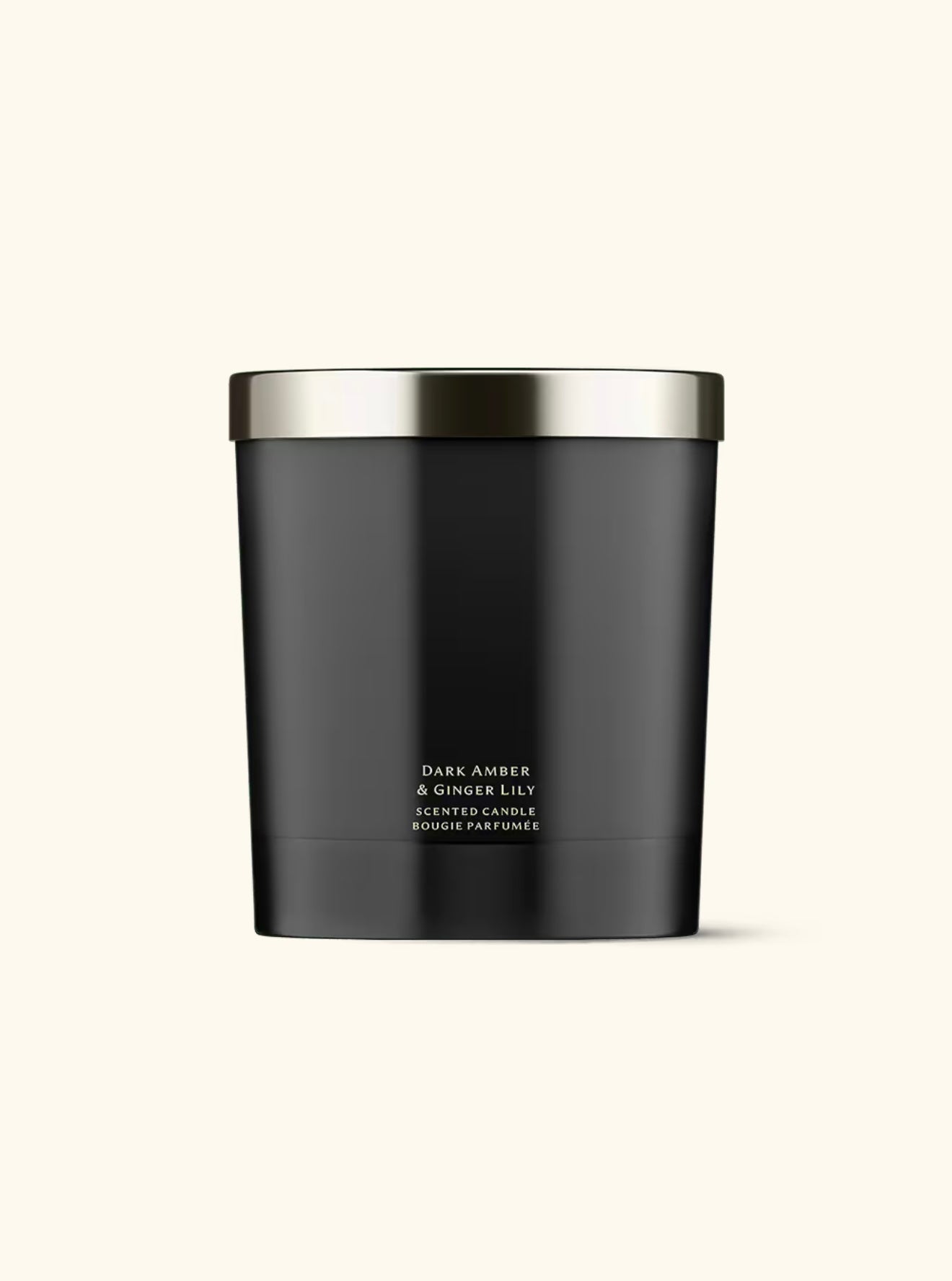 Dark Amber & Ginger Lily Scented Candle
