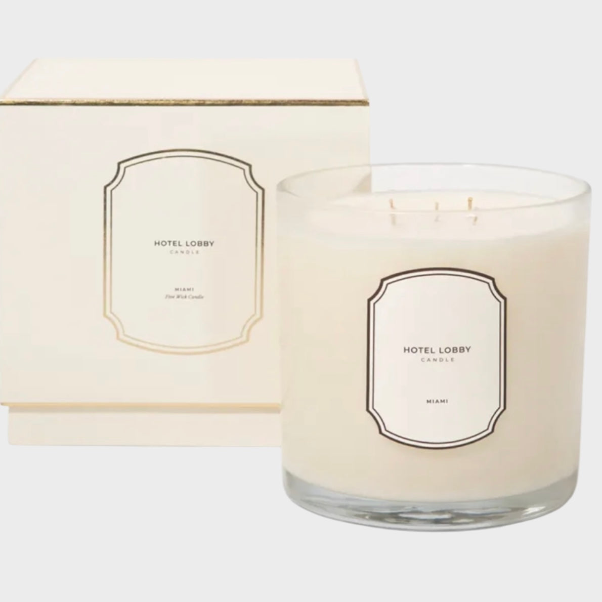 Hotel Lobby Candle
Miami Five Wick Candle, 55 oz