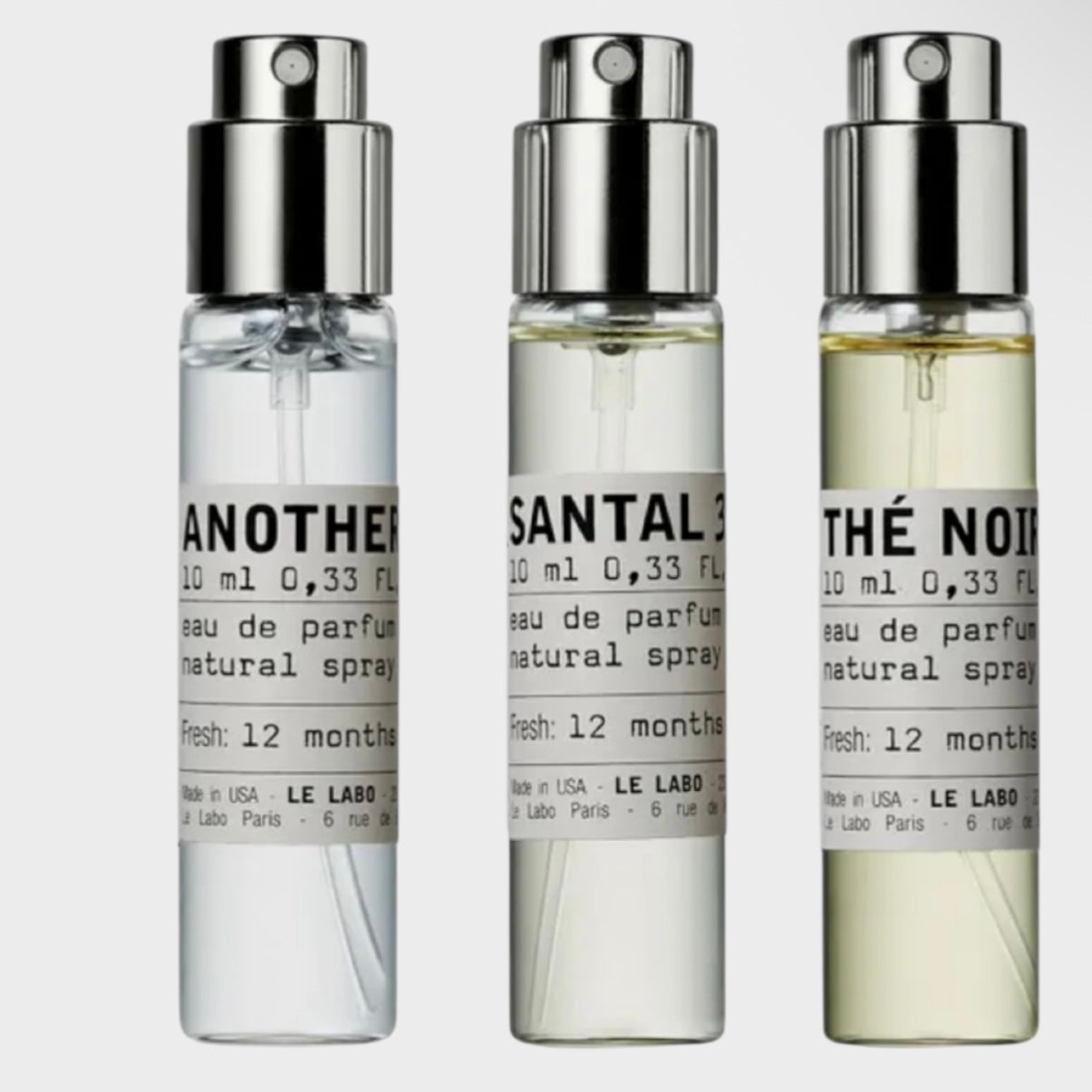 Travel Tube Fragrance Discovery Set
Le Labo
