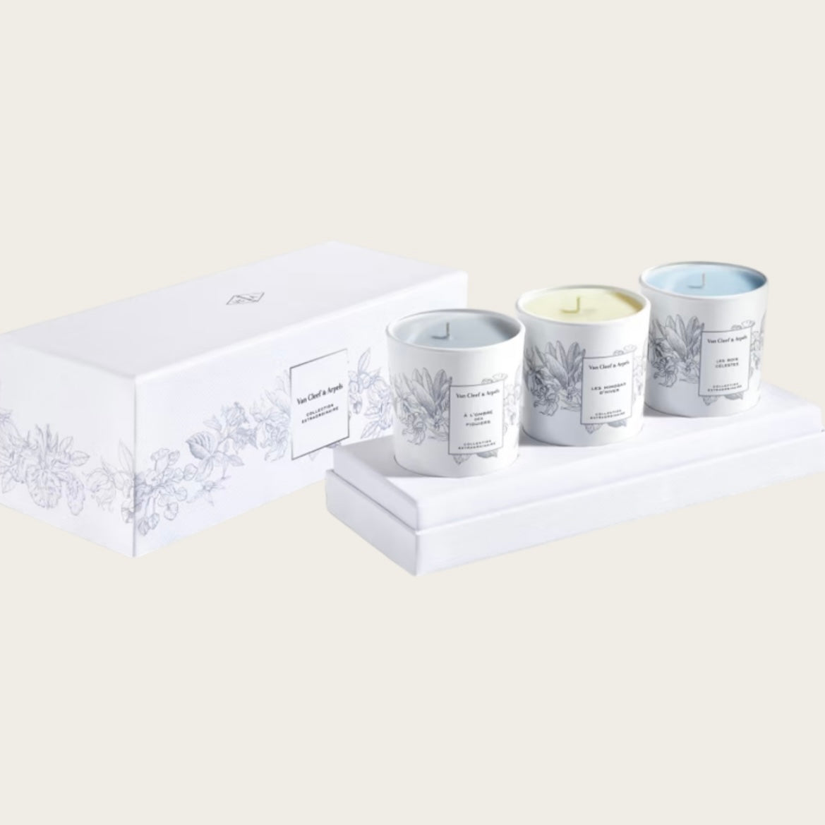 VAN CLEEF & ARPELS
Collection Extraordinaire Discovery scented candle set 70g