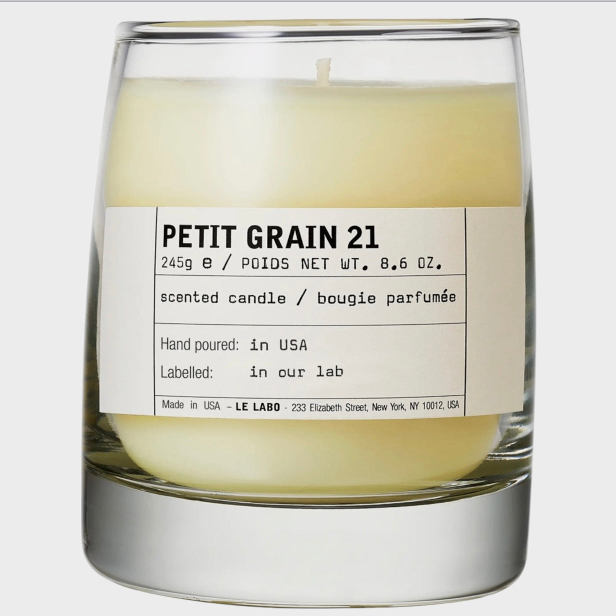 Petit Grain 21 Classic Candle
Le Labo