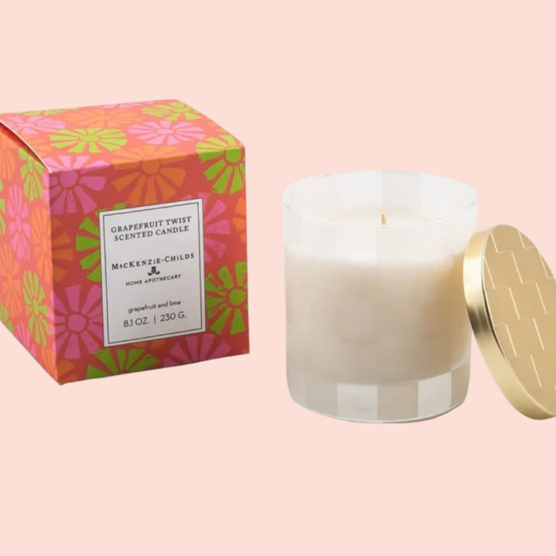 MacKenzie-Childs
Grapefruit Twist Candle, 8 oz