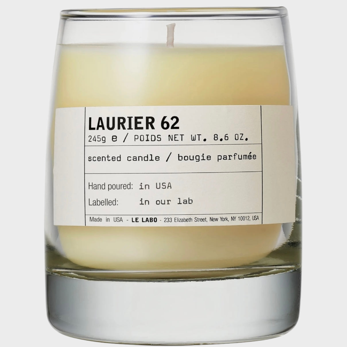 Laurier 62 Classic Candle
Le Labo
