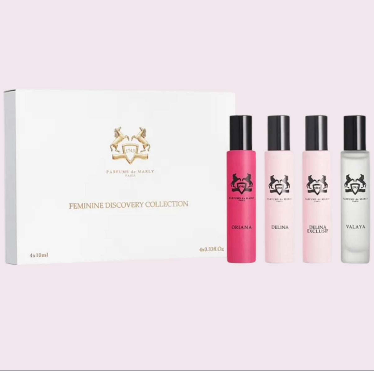 Parfums de Marly
Feminine Fragrance Discovery Collection, 4 x 0.33 oz